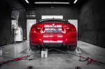 BMW M4 Coupe 3.0 Bi-Turbo in Red by Mcchip-DKR 2016 года